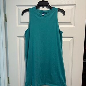 Teal Sleeveless Women's Dress